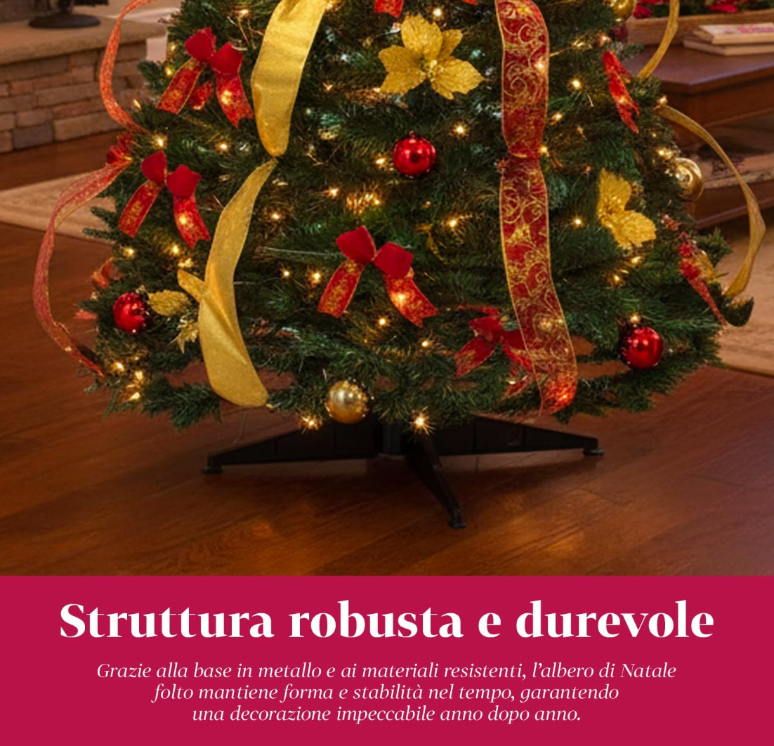 Albero di Natale in 1 Minuto | 2 Metri