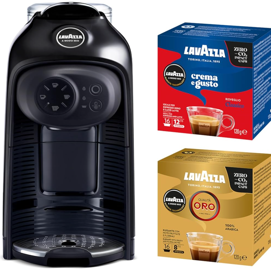 Lavazza A Modo Mio + 300 Capsule Miste Omaggio
