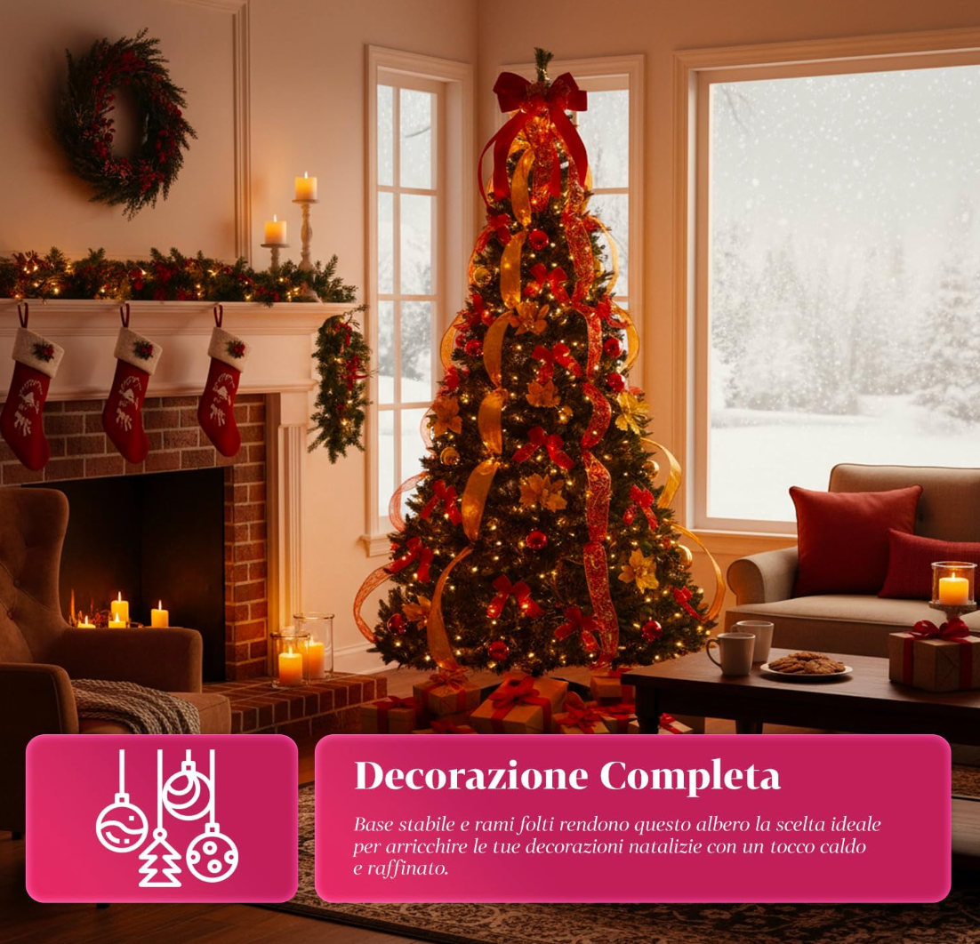 Albero di Natale in 1 Minuto | 2 Metri